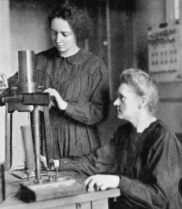 Irene y Marie Curie